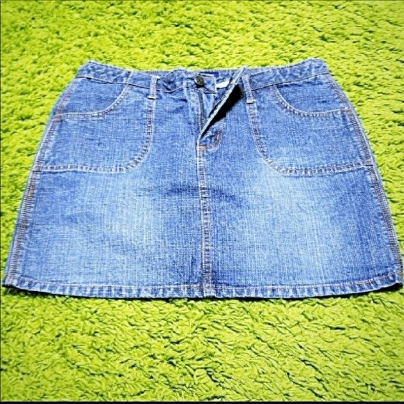 SO Retro Jean Skirt - Picture 3 of 4